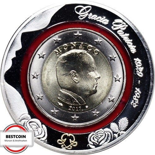 Monaco medaglia - monaco, 2€
