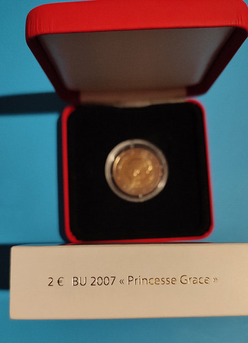 Euro fdc monaco 2007 grace - 2,