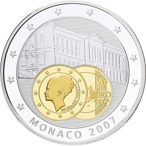 Monaco médaille 2 - médaille,, euro