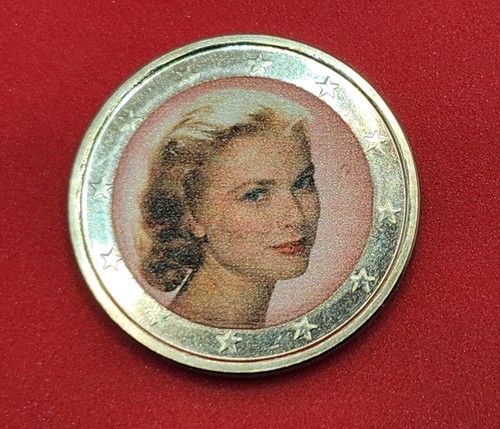 Moneta euro a colori - 2,