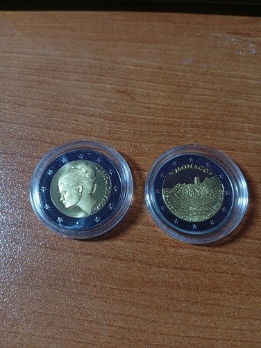 Coppia monaco fortezza - monaco, 2€