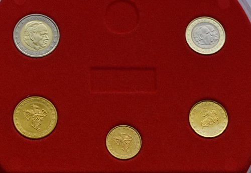 Monaco 2003 set euro 50 - 2003, 20